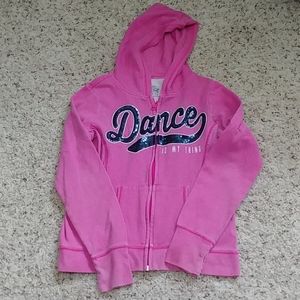 Justice girls Dance hoodie